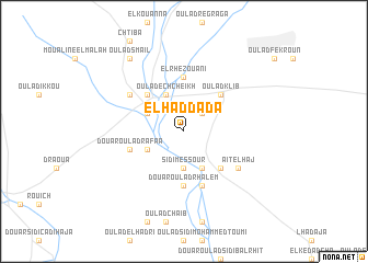 map of El Haddada