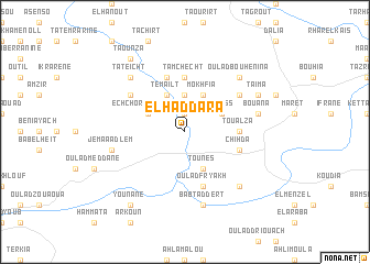 map of El Haddara