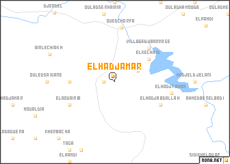 map of El Hadj Amar