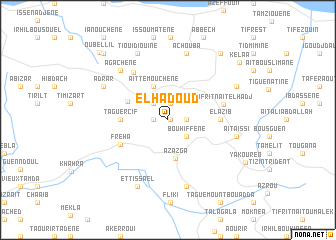 map of El Hadoud