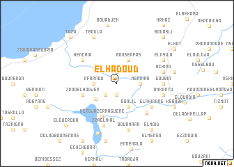 map of El Hadoud