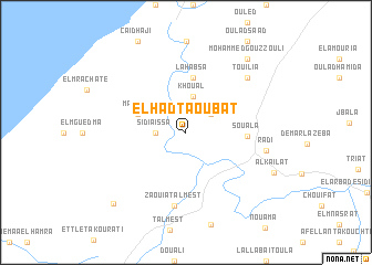 map of El Had Taoubat