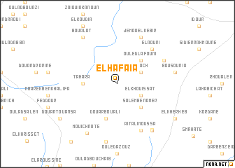 map of El Hafaïa