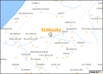 map of El Hajjaj