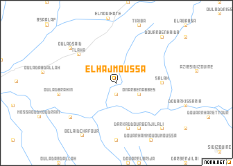 map of El Haj Moussa