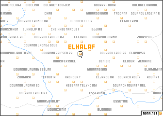 map of El Halaf