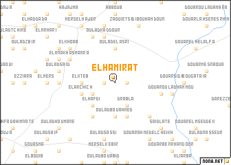 map of El Hamirat