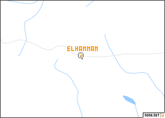 map of El Hammam