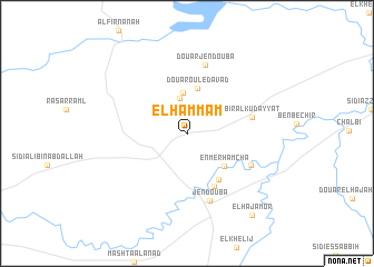 map of El Hammam