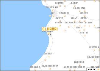 map of El Hamri