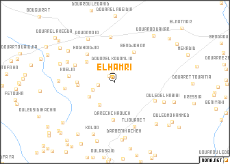 map of El Hamri