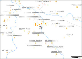 map of El Hamri