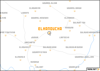 map of El Hanoucha