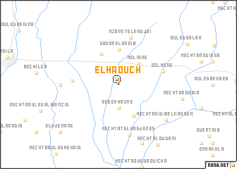 map of El Haouch