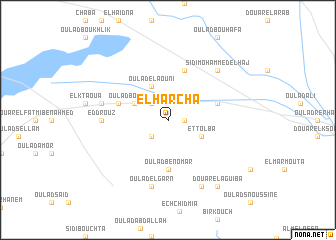 map of El Harcha