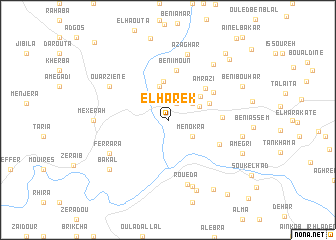 map of El Harek