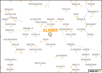 map of El Harm