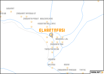 map of El Hart nʼFasi