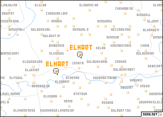 map of El Hart