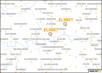 map of El Hart