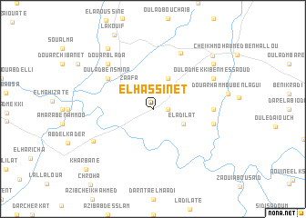 map of El Hassinet