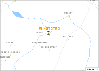 map of El Hatatba