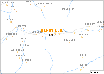 map of El Hatillo