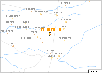 map of El Hatillo