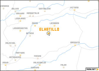 map of El Hatillo