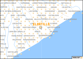 map of El Hatillo