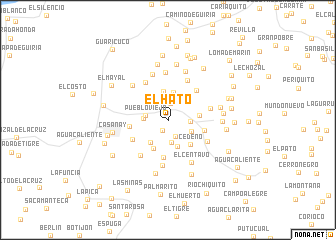 map of El Hato