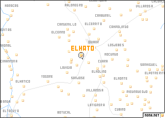 map of El Hato