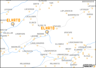 map of El Hato