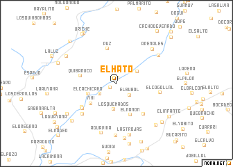 map of El Hato