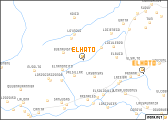 map of El Hato