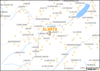 map of El Hato