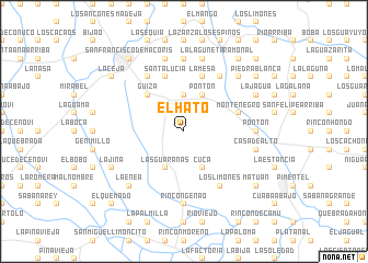 map of El Hato