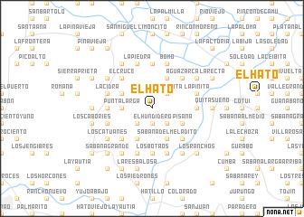 map of El Hato