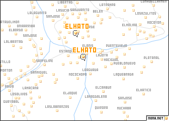 map of El Hato