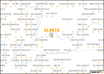 map of El Hato