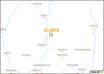 map of El Hato