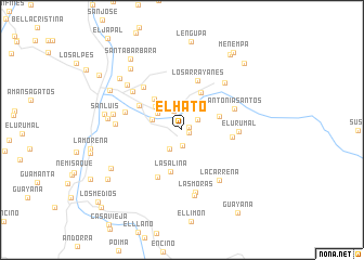 map of El Hato