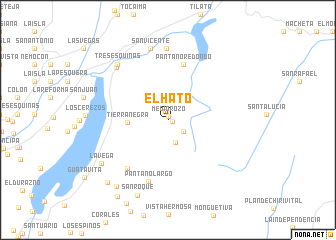 map of El Hato