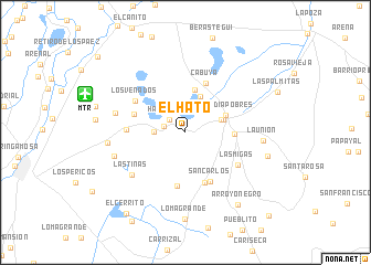 map of El Hato