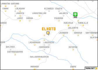 map of El Hato