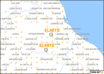 map of El Hato