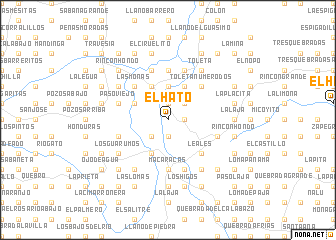 map of El Hato