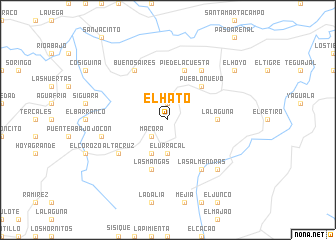 map of El Hato