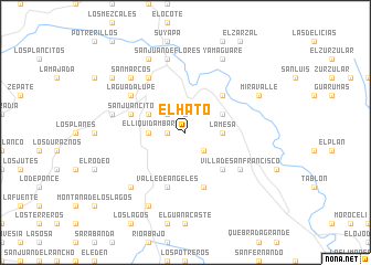 map of El Hato