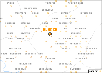 map of El Hazeï